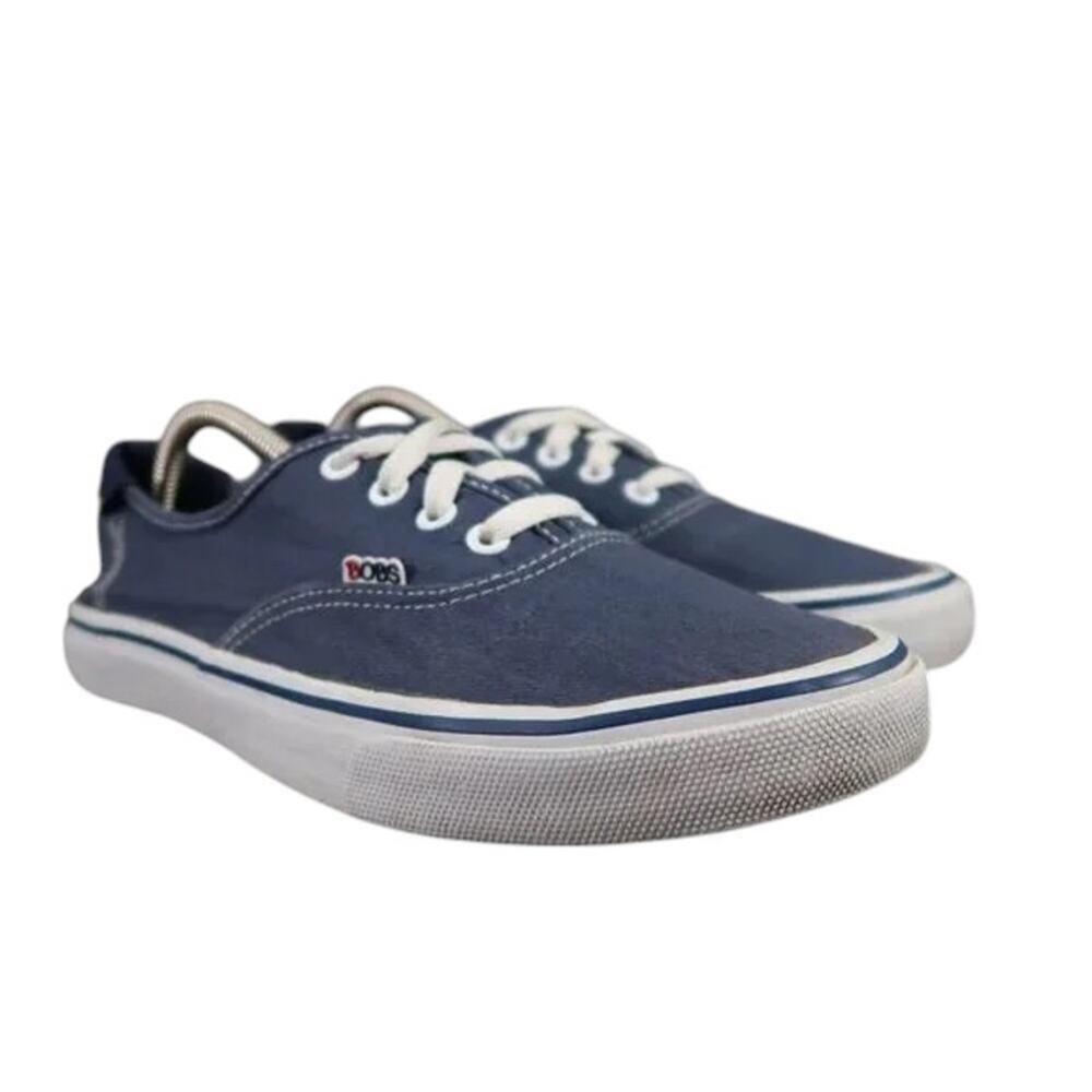 Skechers Shoes Womens 10 Sneaker Bobs California Casual Trainers Canvas Low Blue